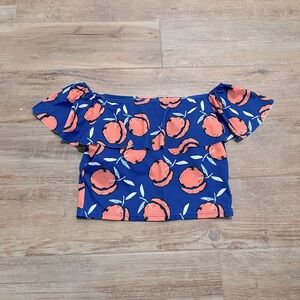 Kortni Jeane Off-the-shoulder Swim Top Small